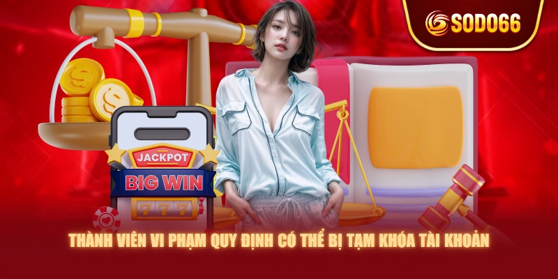 Thành viên vi phạm quy định có thể bị tạm khóa tài khoản